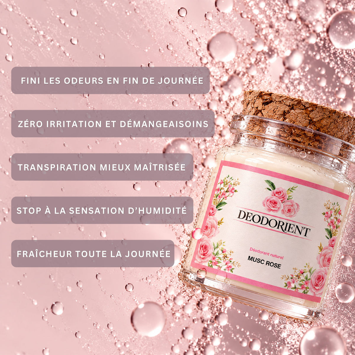 Deodorant Musc Rosé