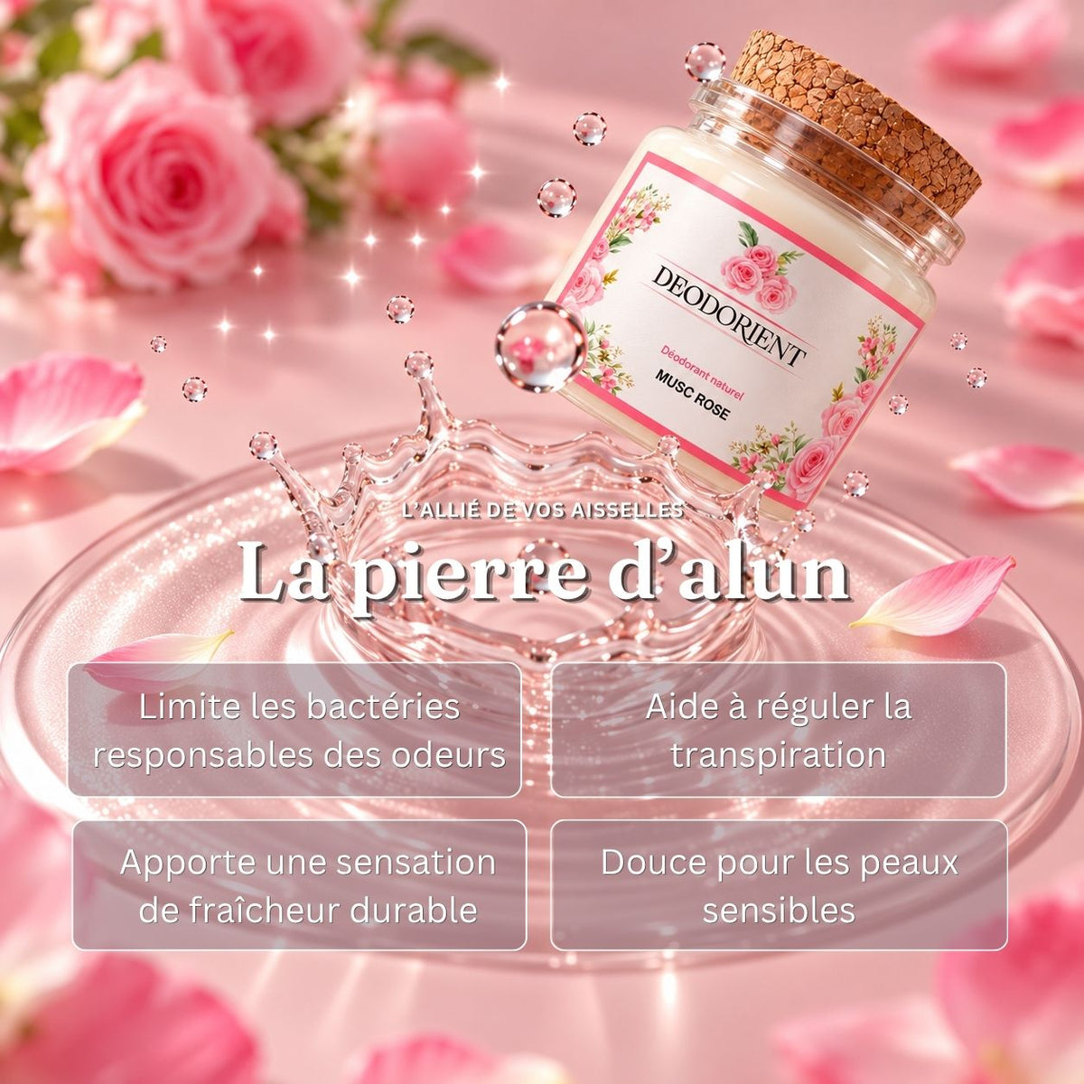 Deodorant Musc Rosé
