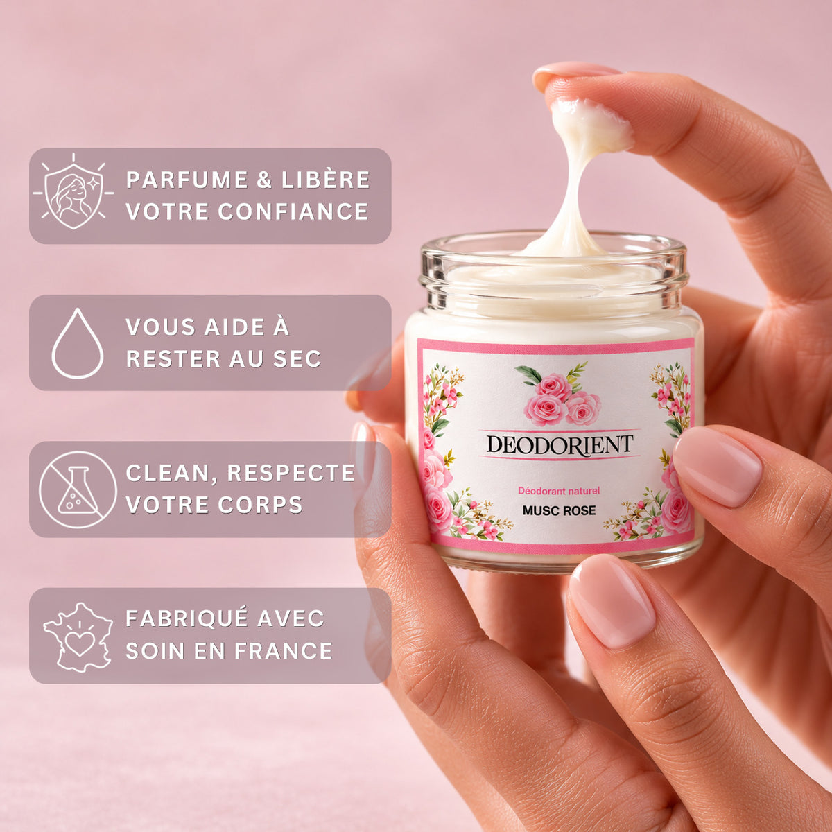 Deodorant Musc Rosé